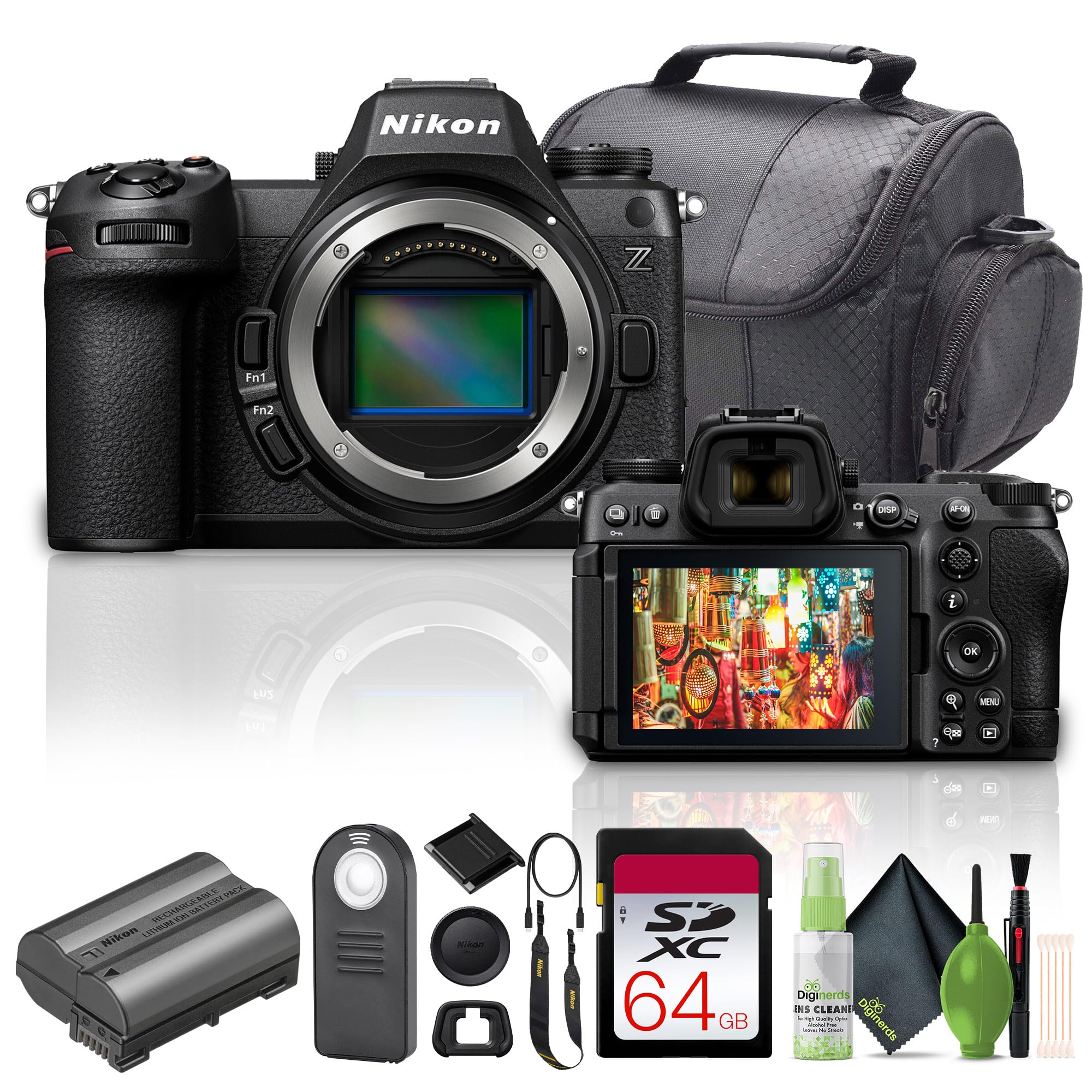 Amazon.com : Nikon Z6III Mirrorless Camera (1890) Bundle | For